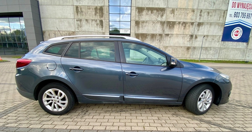 Renault Megane cena 27000 przebieg: 166000, rok produkcji 2015 z Ostróda małe 191